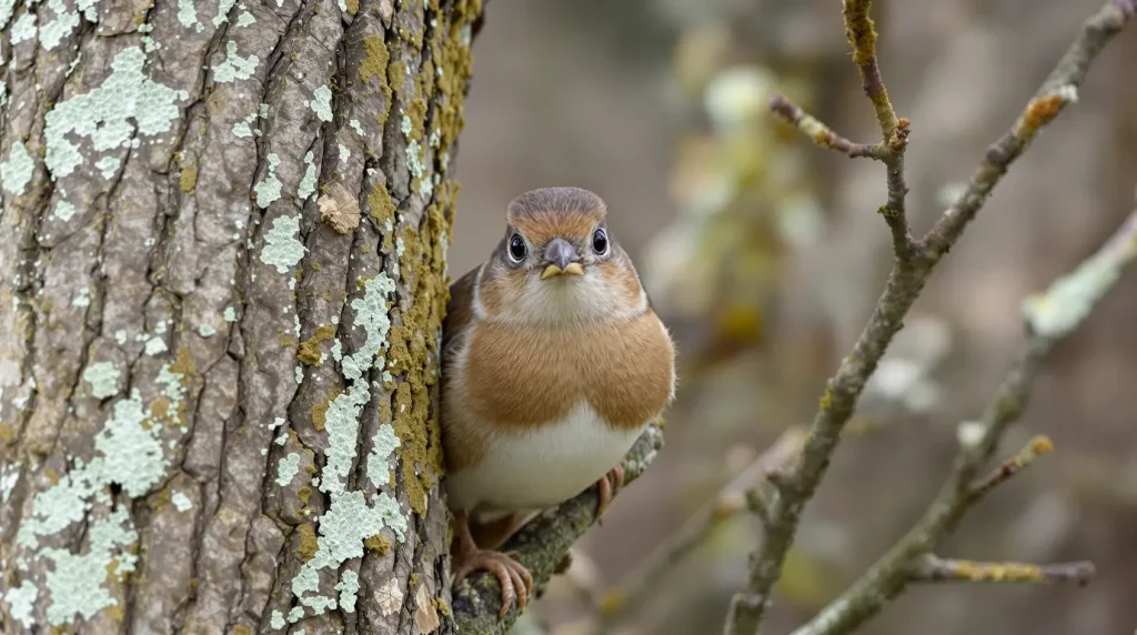 La présence d'un écureuil roux signale que votre jardin se transforme en véritable mini-forêt